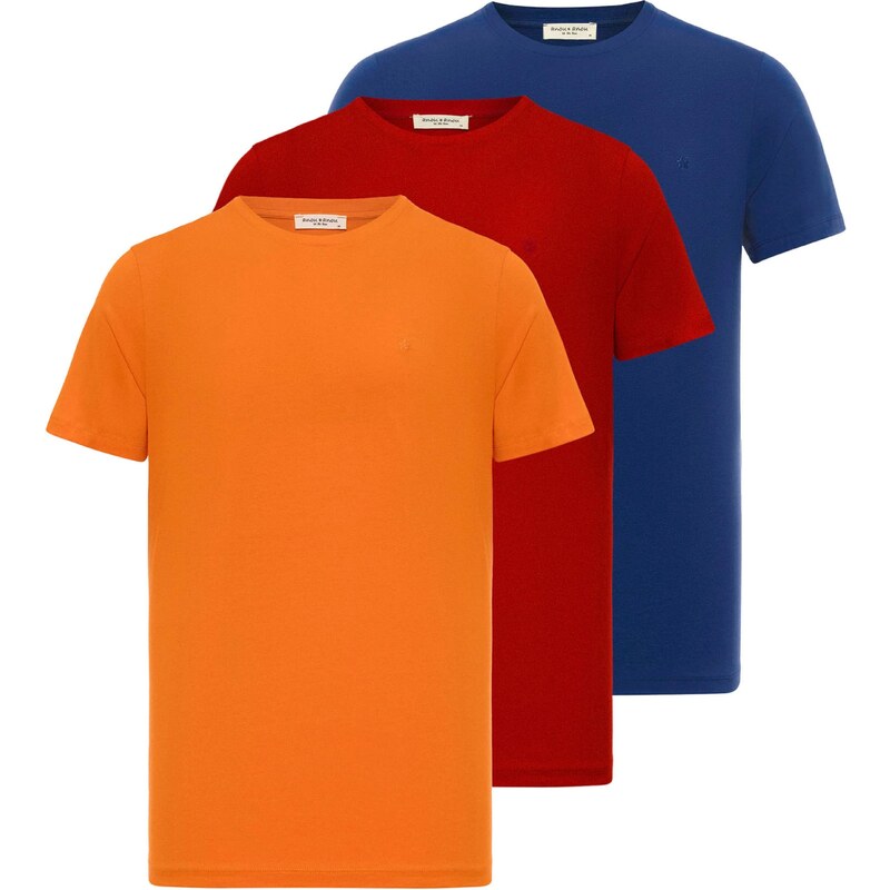 Anou Anou Tričko modrá / oranžová / červená 54348020