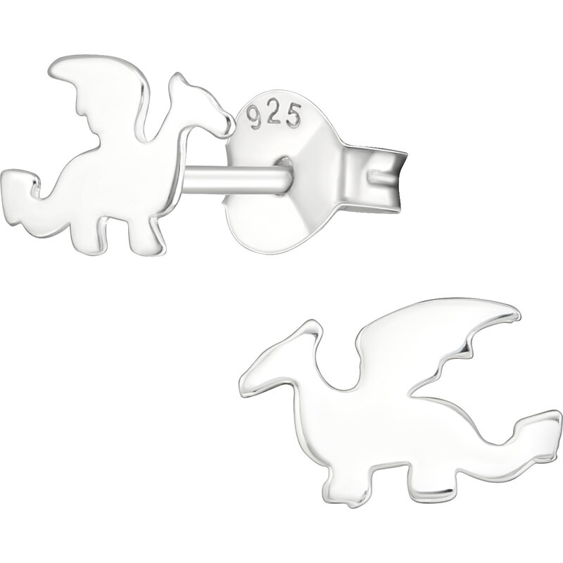 Olivie Strieborné dračie náušnice 8671 52420749