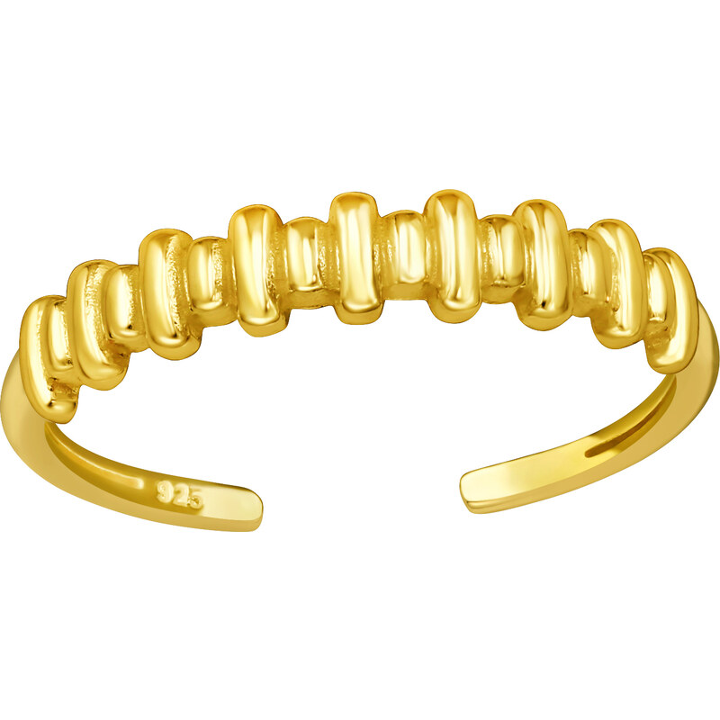 Olivie Strieborný prsteň na nohu GOLD 8680 52420756