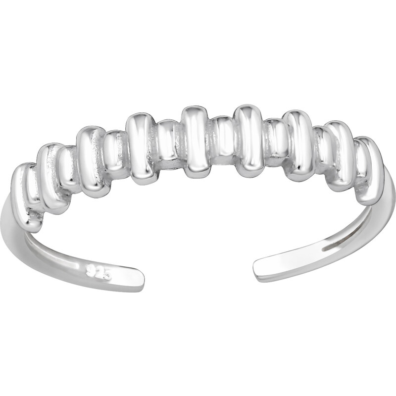 Olivie Strieborný prsteň na nohu 8681 52420757