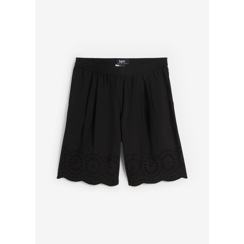 bonprix Šortky bez zapínania, farba čierna 52417332