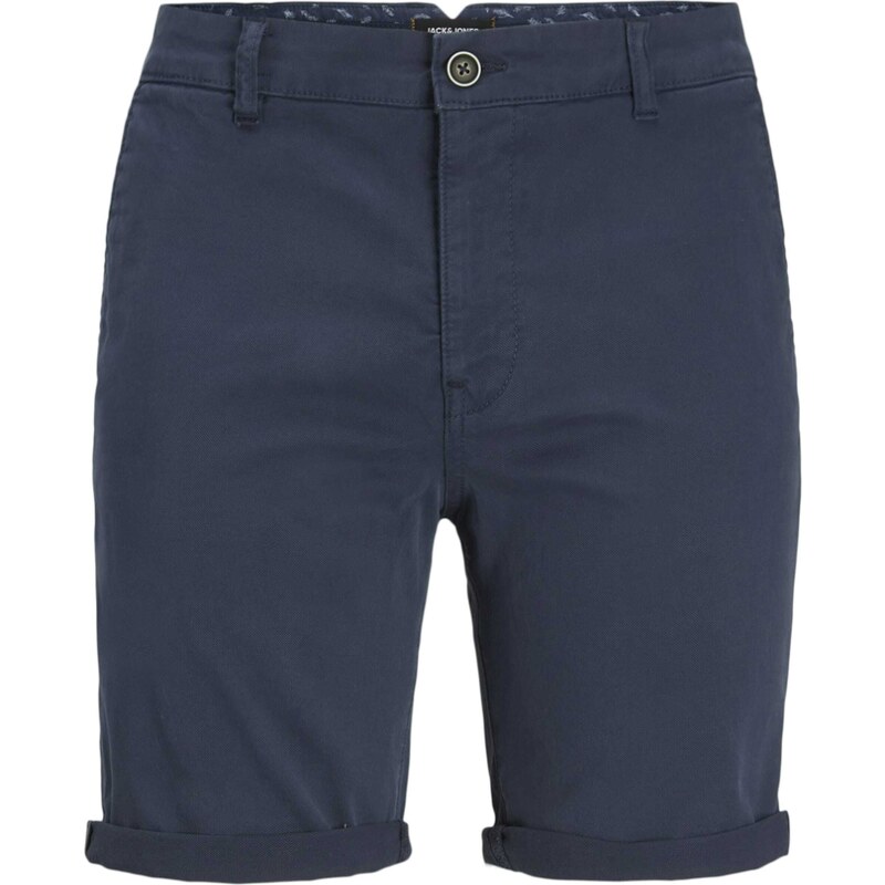 JACK & JONES Chino nohavice Fred námornícka modrá 66105109