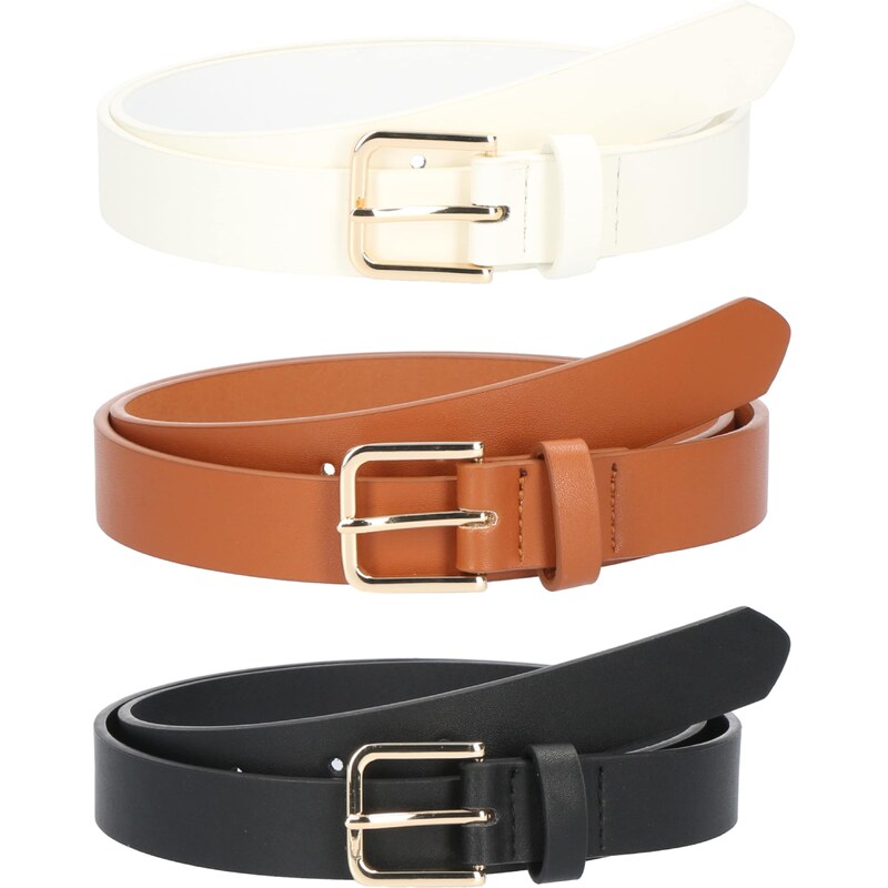 studioselect Opasky koňaková / čierna / biela ako vlna 53918452