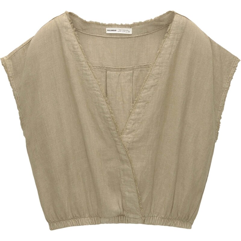 Pull&Bear Blúzka žltá 54356616