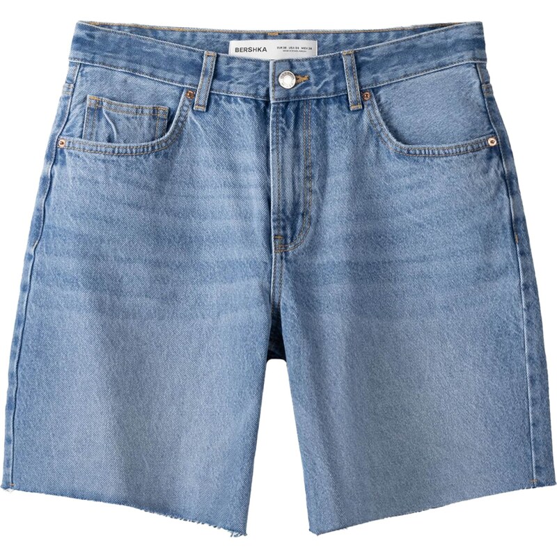 Bershka Džínsy modrá denim 54356957