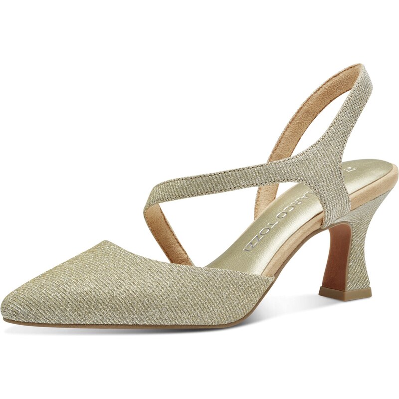 MARCO TOZZI Lodičky s otvorenou pätou platinová 54279981