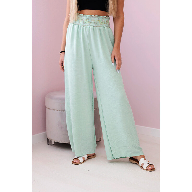 Fashionweek Dámske nohavice ľahké vzdušné Voľné K40 52426153