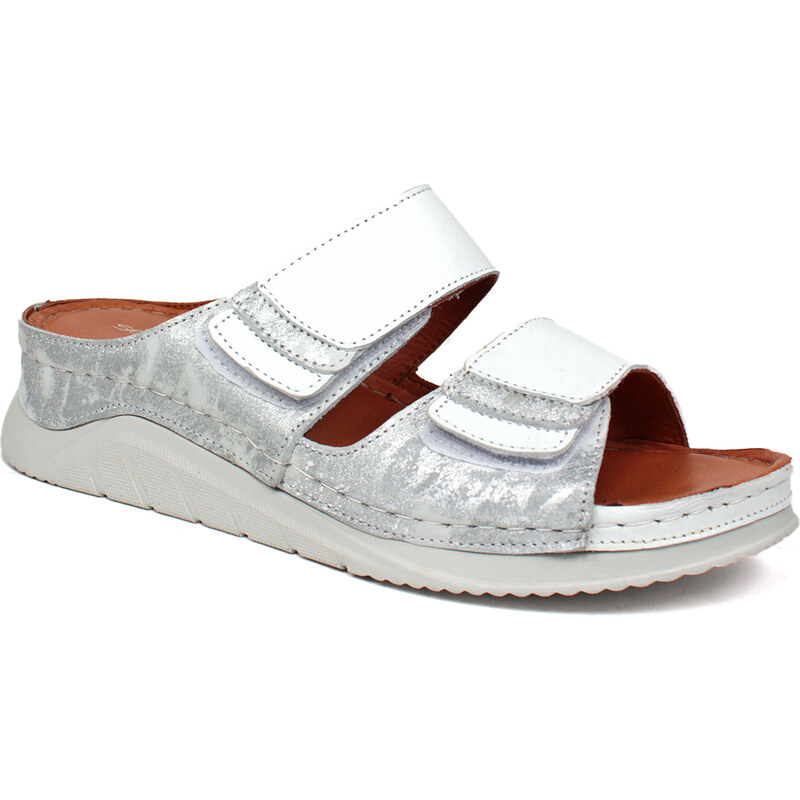 Secretshoes COMFORT Komfortné kožené šľapky 52434150