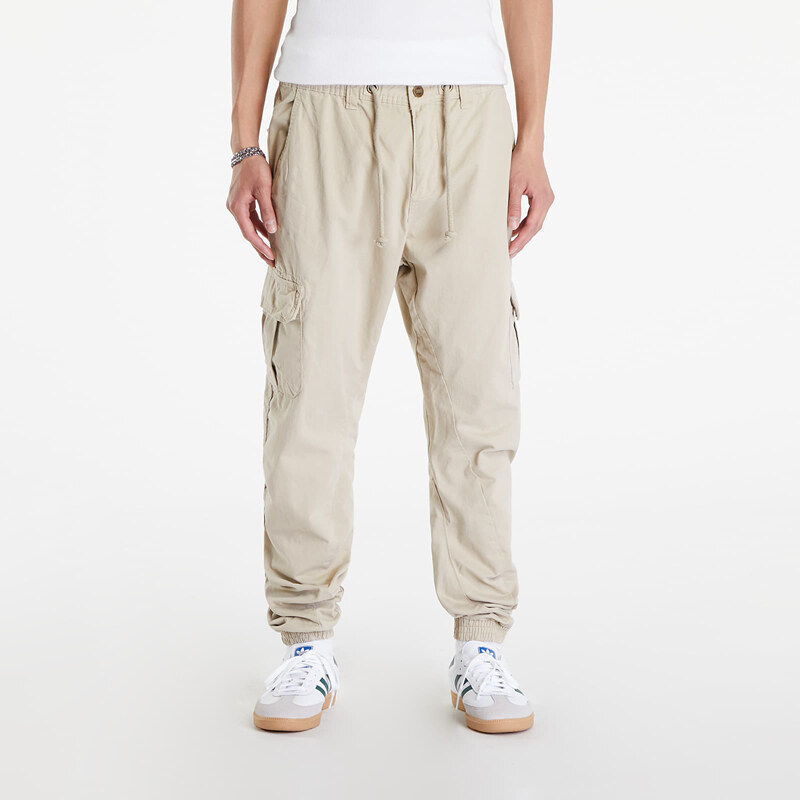 Kalhoty Urban Classics Cargo Jogging Pants Creamy M 54995457