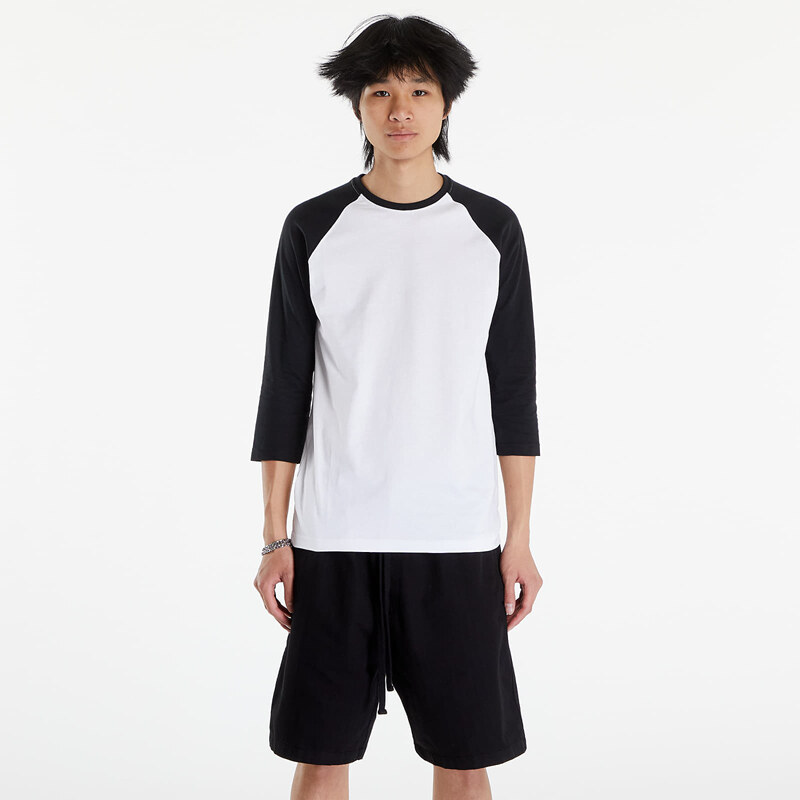 Tričko Urban Classics Contrast 3/4 Sleeve Raglan White/ Black L 54992588