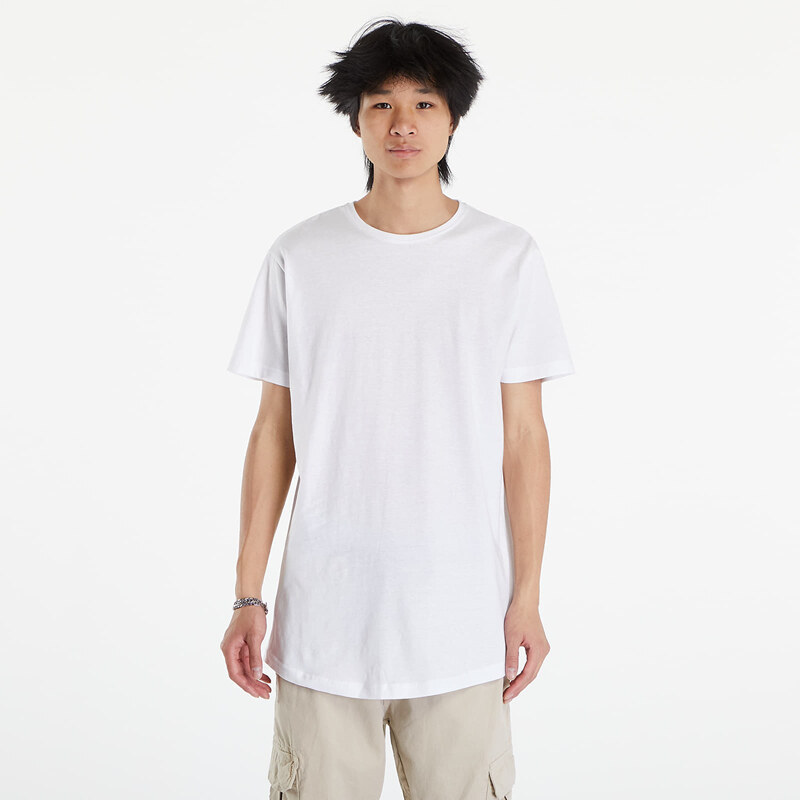 Tričko Urban Classics Shaped Long Tee White XL 55031381
