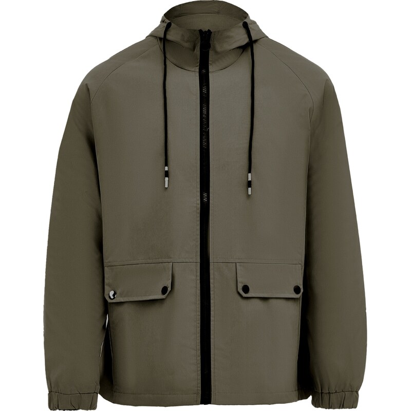 Colina Prechodná bunda kaki / čierna 65832100