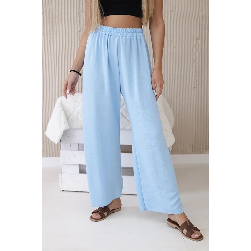 Kesi Włoski Blue wide trousers 60731361