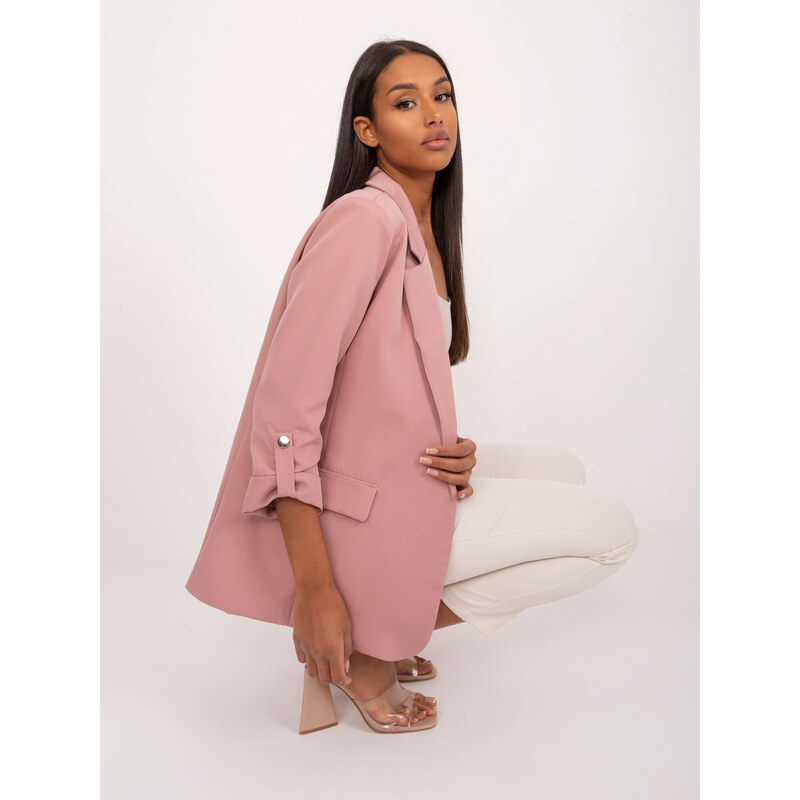 Och Bella Jacket-TW-ZT-BI-27192.44P-dark pink 60379031