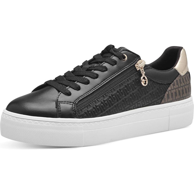 Tamaris Nízke tenisky zlatá / čierna 54292487