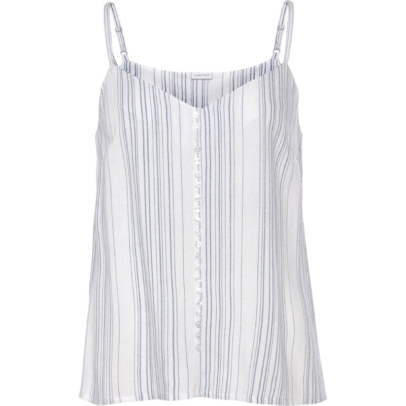 LASCANA Top modrá / biela 54251461