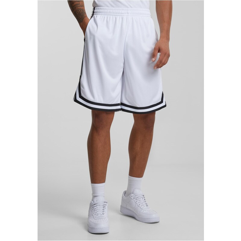Urban Classics Stripes Mesh Shorts whtblkwht 50648331