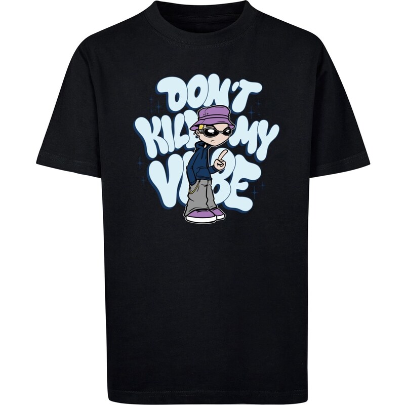 E-shop Mister Tee Kids Dont Kill My Vibe T-Shirt Black