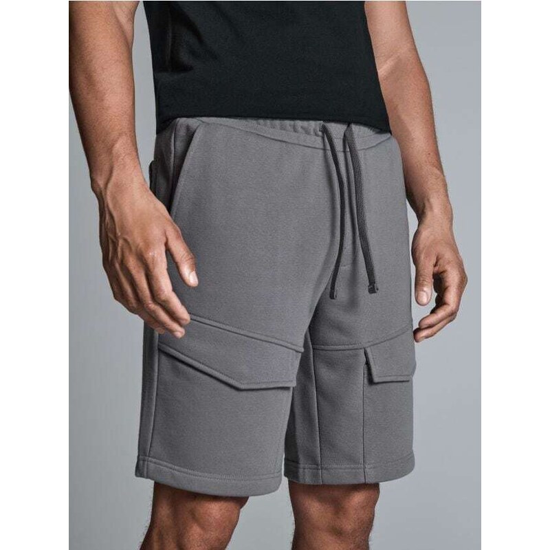 Sinsay - Kraťasy comfort - svetlošedá 65749210