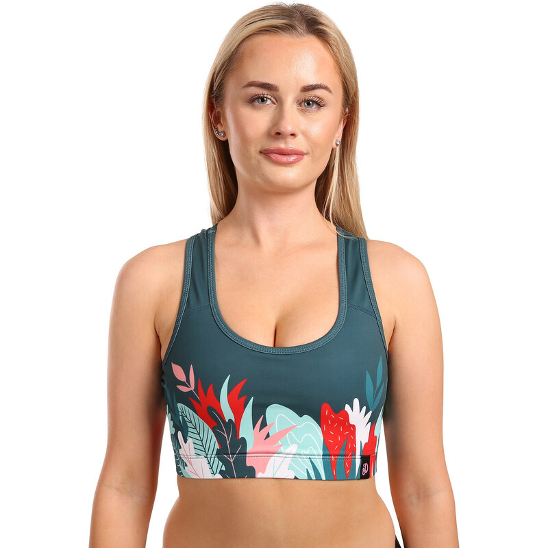 Veselá dámska športová podprsenka Dedoles Zvuk listov (D-W-AW-SB-C-C 48535838