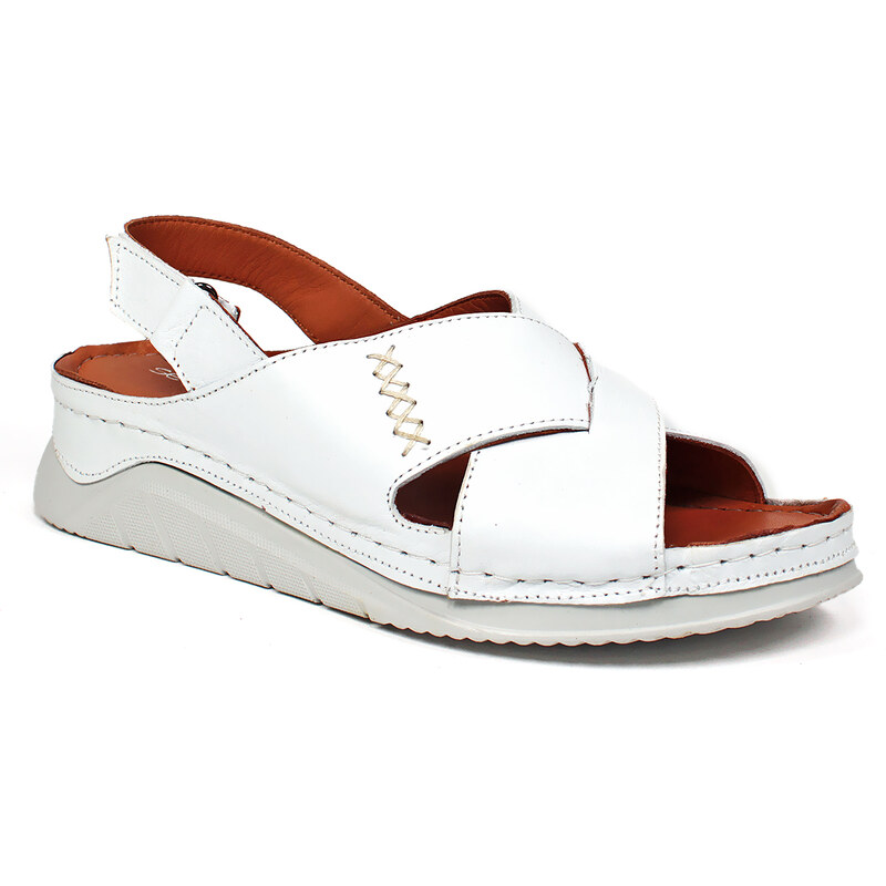 Secretshoes COMFORT Komfortné kožené sandále 52491190