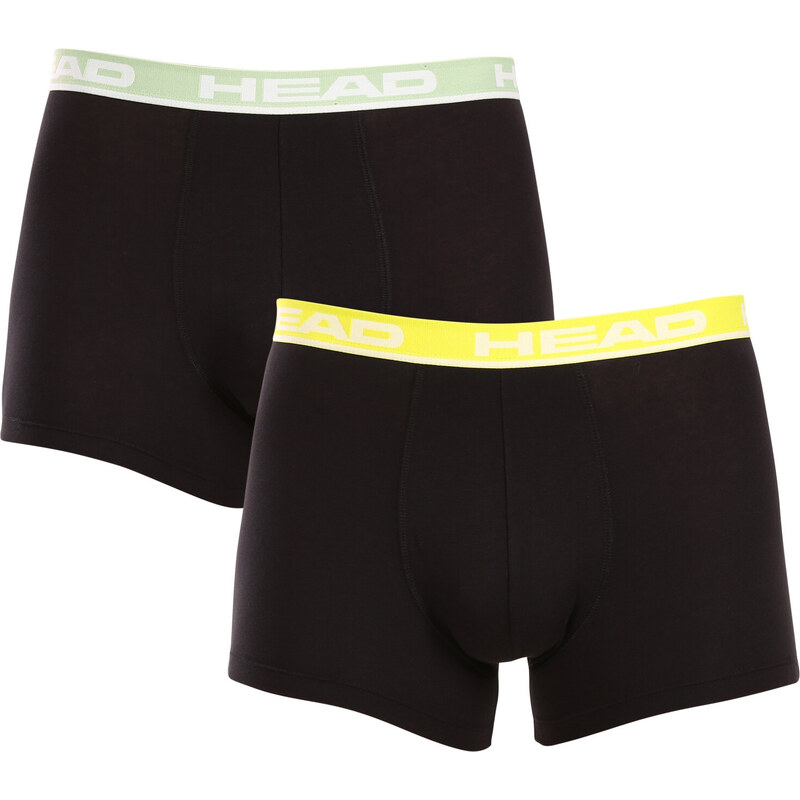 2PACK pánske boxerky HEAD čierné (701202741 023) 52501731