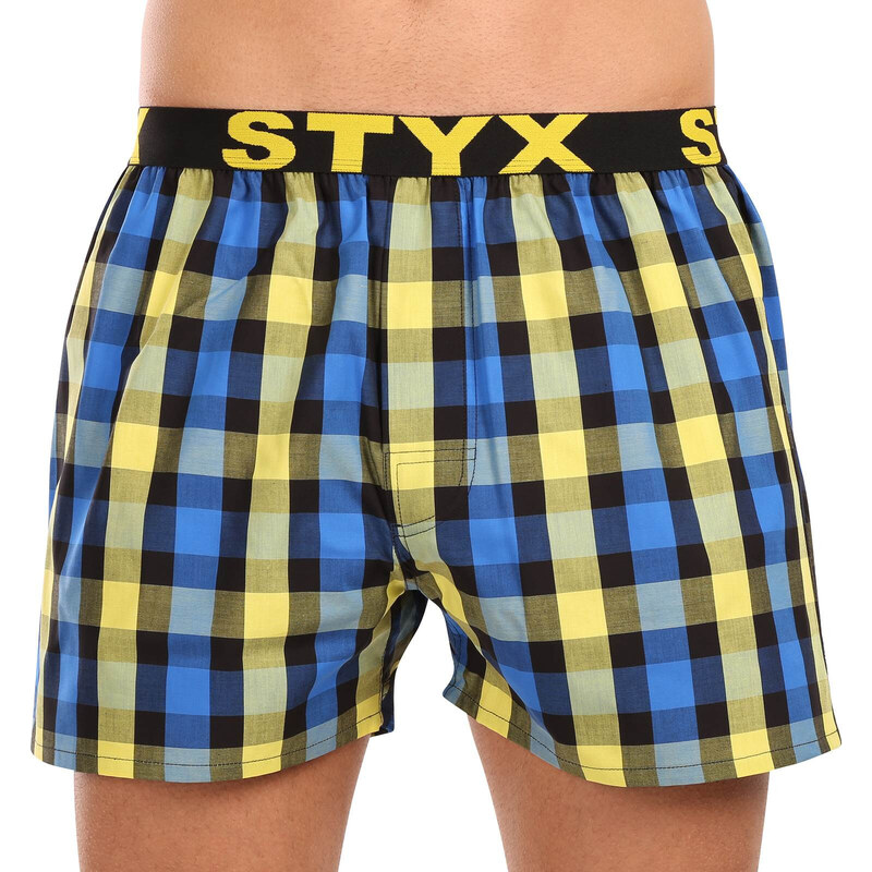 Pánske trenky Styx športová guma viacfarebné (B1039) 52501739