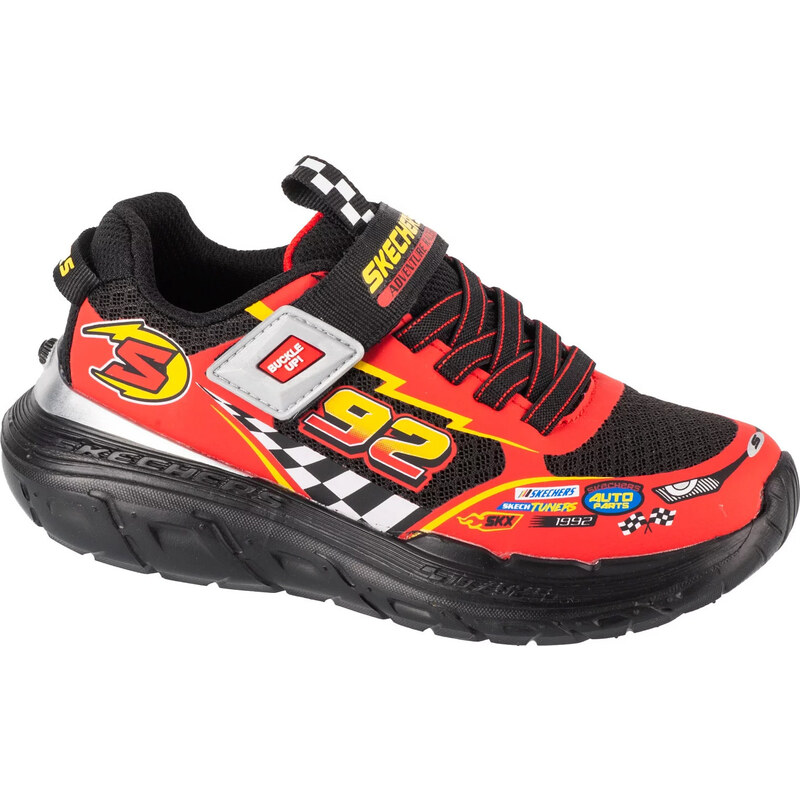 Chlapčenské tenisky Skechers Skech Tracks 402303L-BKRD 52673345