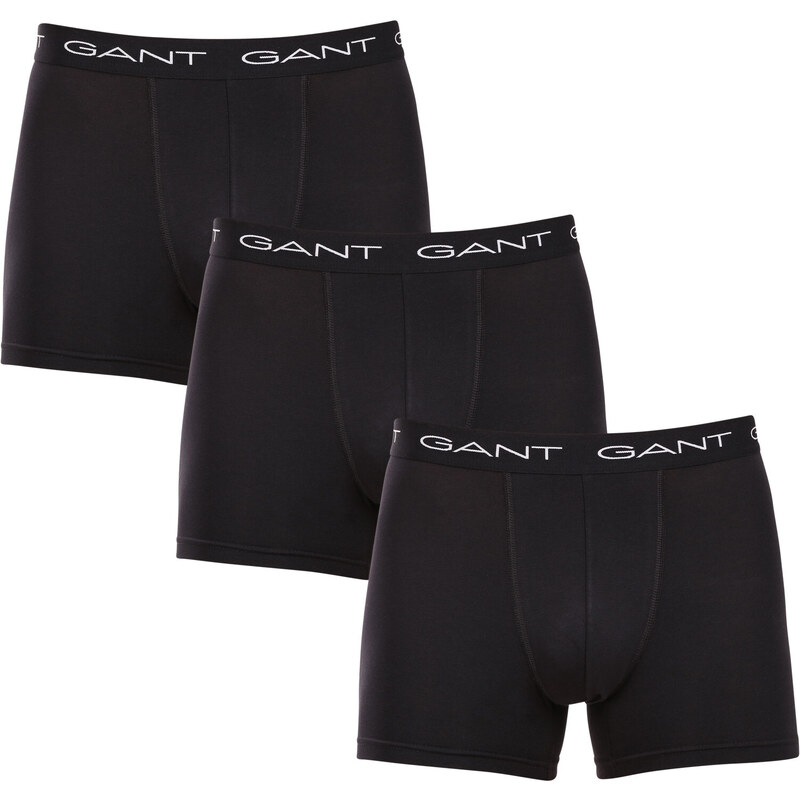 3PACK pánske boxerky Gant čierné (900013004-005) 46698662