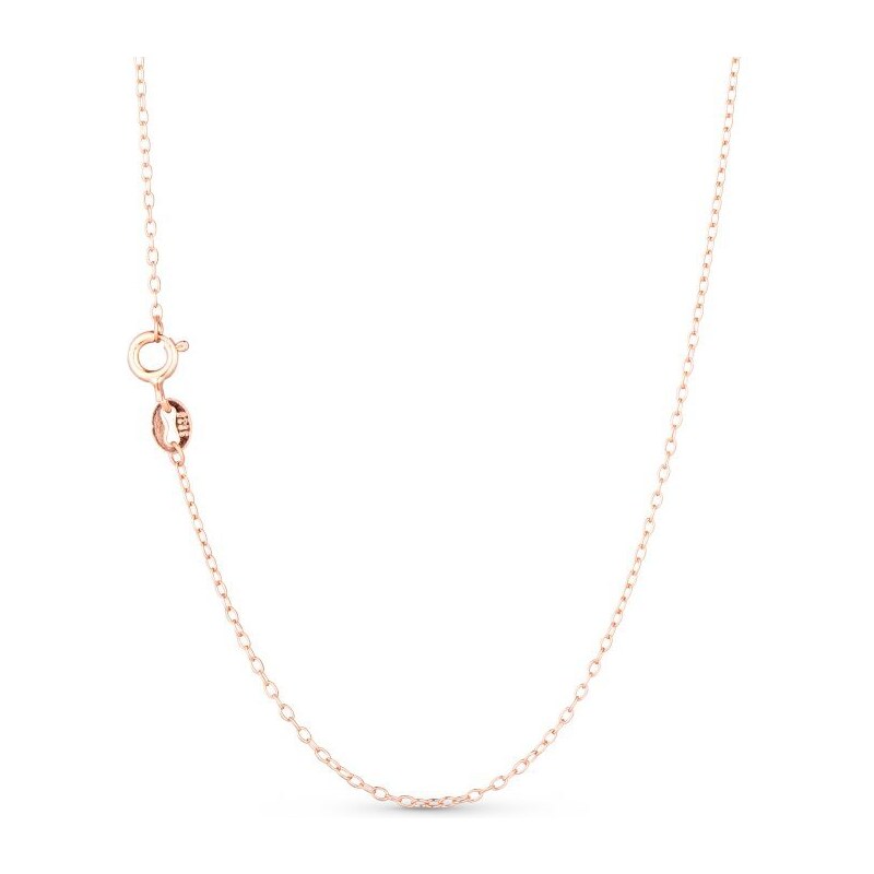 Olivie Strieborná retiazka 45+5cm ROSE 4594 20961009