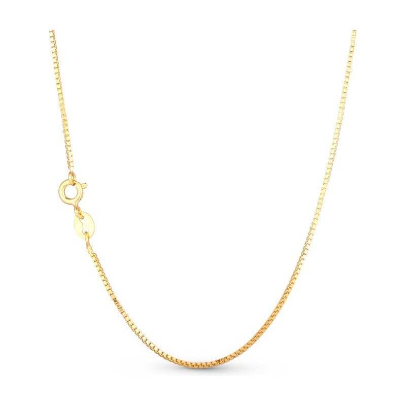 Olivie Zlátená 45+5cm BOX strieborná retiazka 4625 20961043