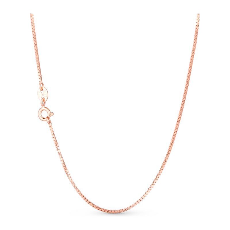 Olivie Ružová 45+5cm BOX strieborná retiazka 4622 20961040