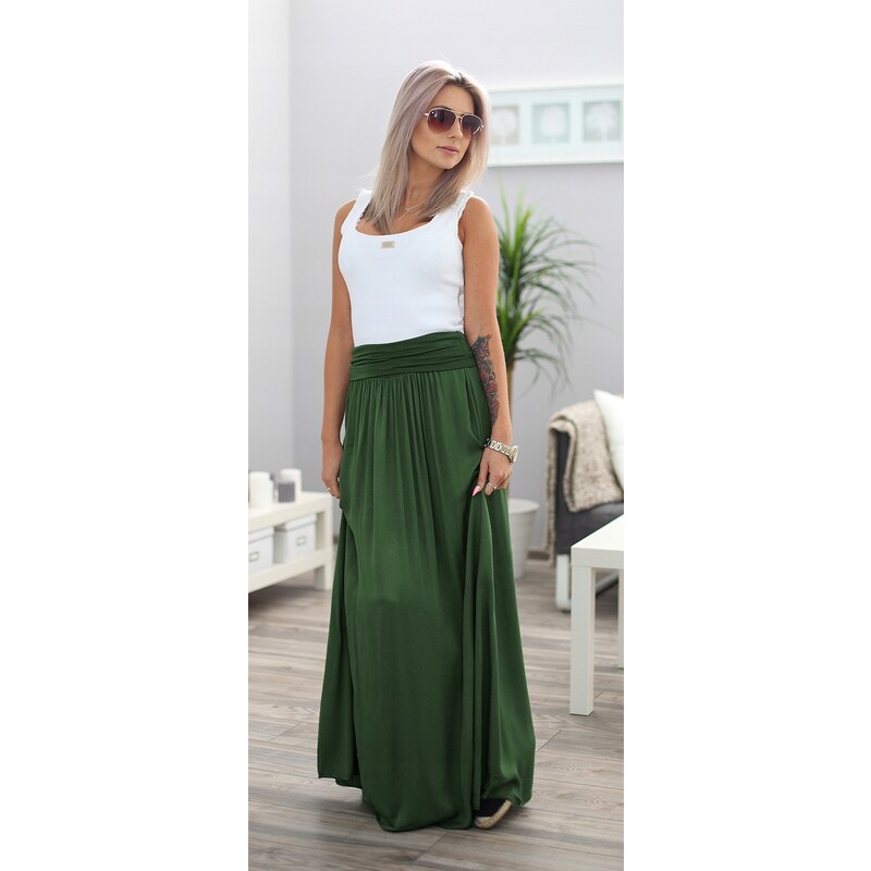 Fashionweek Dlhá letni sukňa z vzdušného materialu MF266 52527176