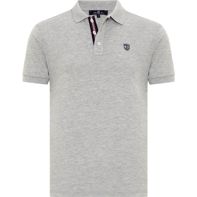 Jimmy Sanders Tričko sivá melírovaná 54283613