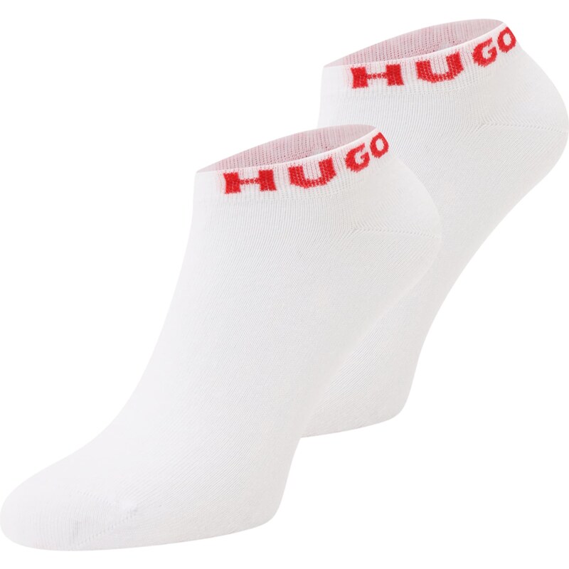 HUGO Ponožky červená / biela 52677579