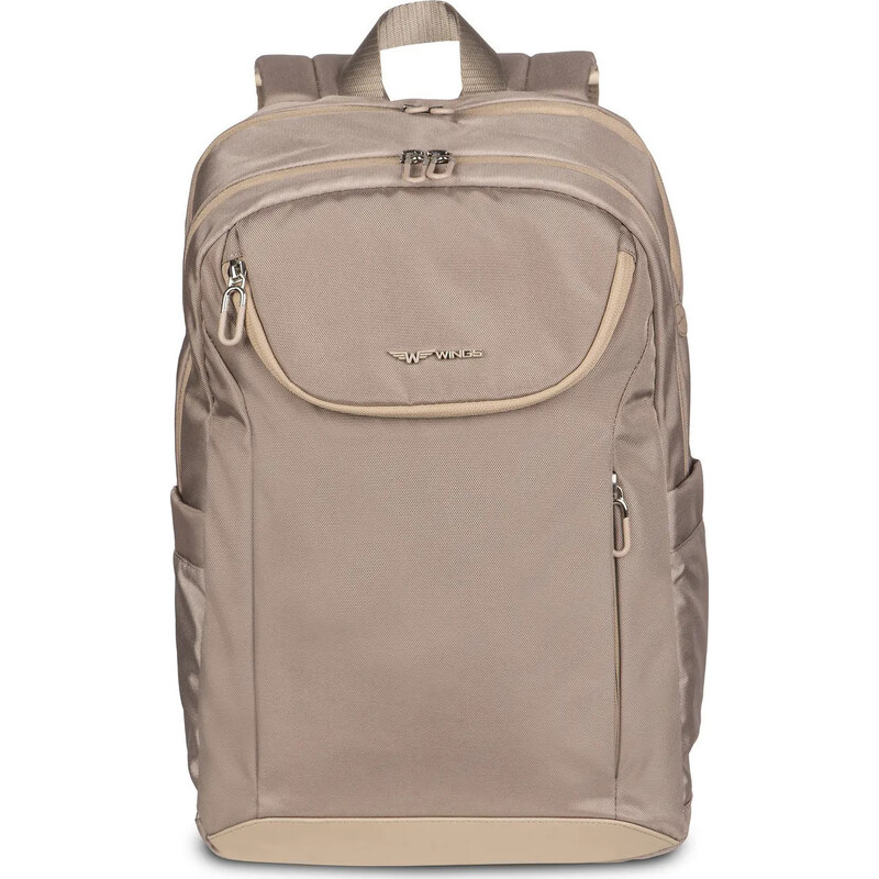 WINGS Béžový cestovný batoh Skylark SKY004, 58135163