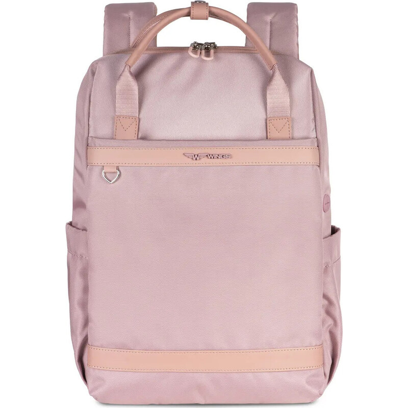 Ružový cestovný batoh Wings Skylark 2 SKY002, dámsky batoh Wings, 57955305