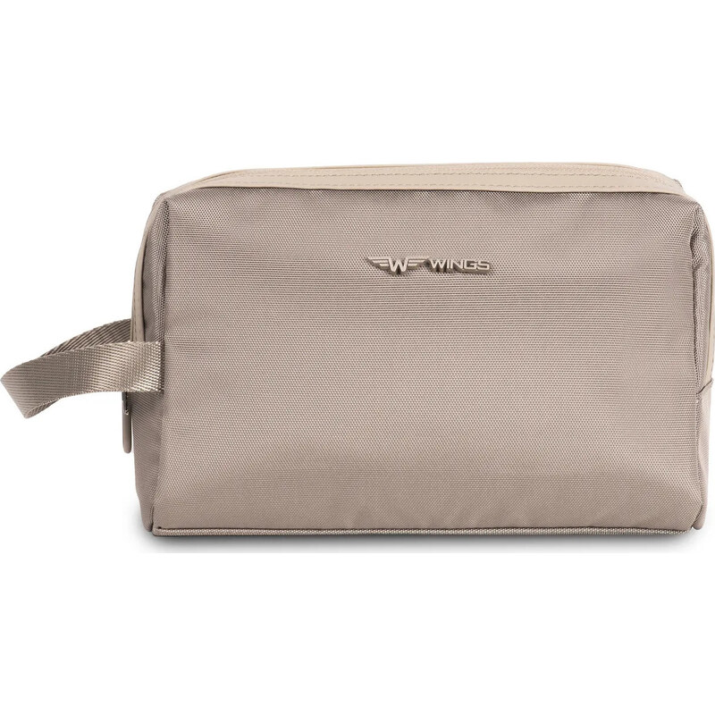 Béžová kozmetická taštička Wings Skylark SKY005, Wings cosmetic bag, 57955092