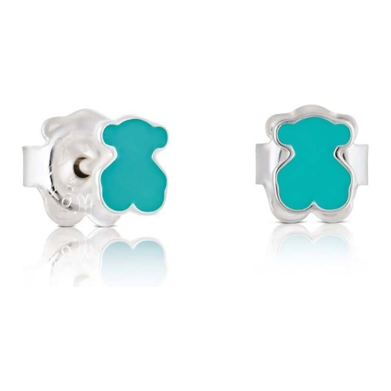 Tous Slušivé strieborné náušnice s medvedíkom Muffin 1000132700 66580115