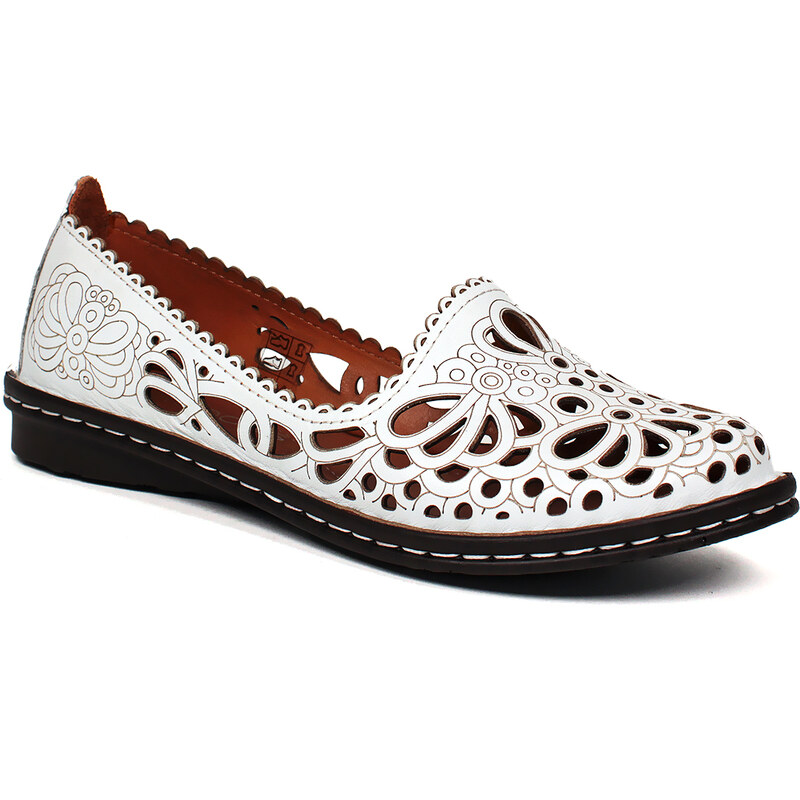 Secretshoes COMFORT Komfortné kožené poltopánky 52540922