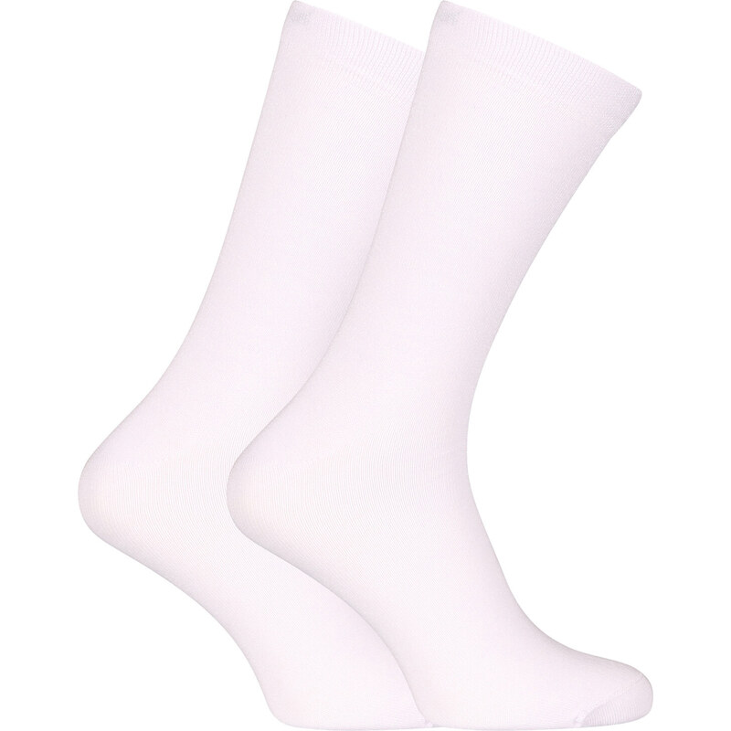 Ponožky Nedeto vysoké bambusové biele (1PBV02) 52553064