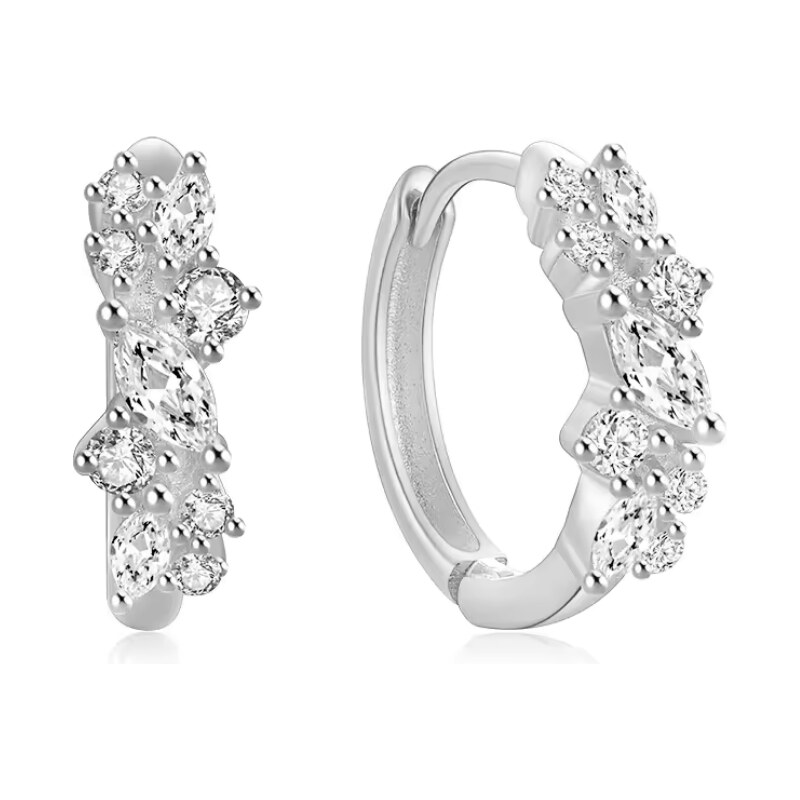 Olivie Strieborné krúžkové náušnice 8712 52561417