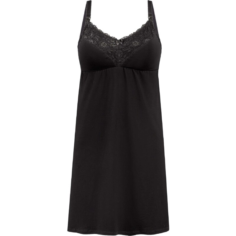 TEYLI Nočná košieľka čierna 54335029