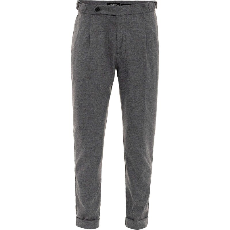 Antioch Plisované nohavice sivá 54339992