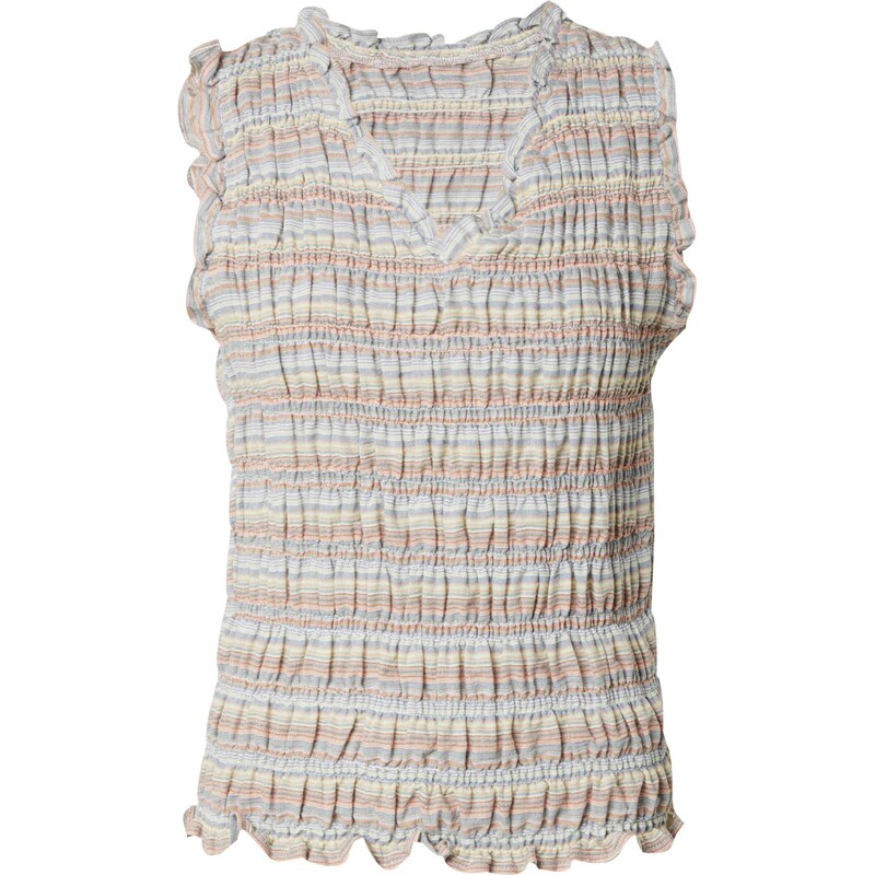 TOPSHOP Top pastelovo modrá / pastelovo žltá / svetlosivá / pastelovo 54359618
