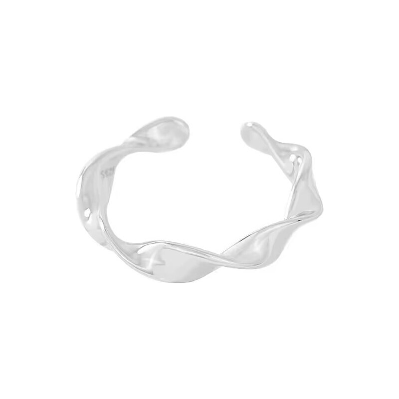 MAJYA Strieborný nastaviteľný prsteň BECCA 10959 64581925