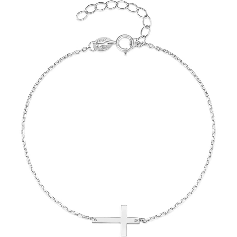 Olivie Strieborný náramok KRÍŽOK 8716 52584570
