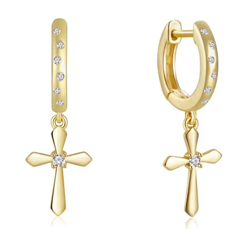 Olivie Krúžkové náušnice KRÍŽOK GOLD 8733 52584586