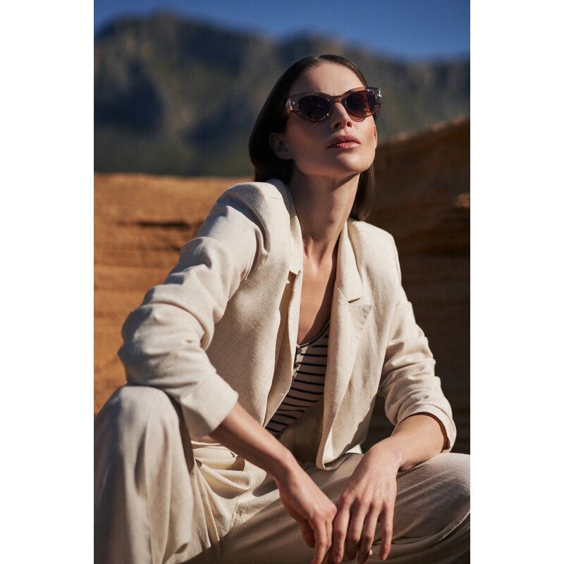 Marisse Womens Jacket L-Mr-4314 L.Beige 51264584