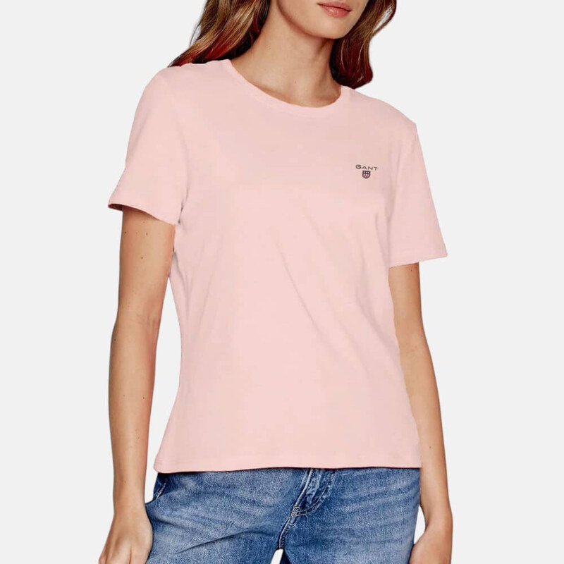 Dámské světle růžové triko Gant 55828 52589371